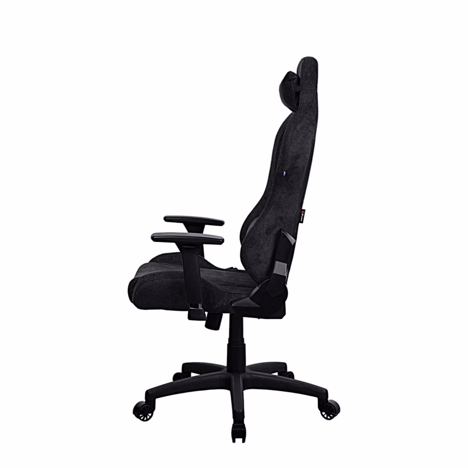 Arozzi Torretta Soft Fabric™ arvutitool, Pure Black - 3