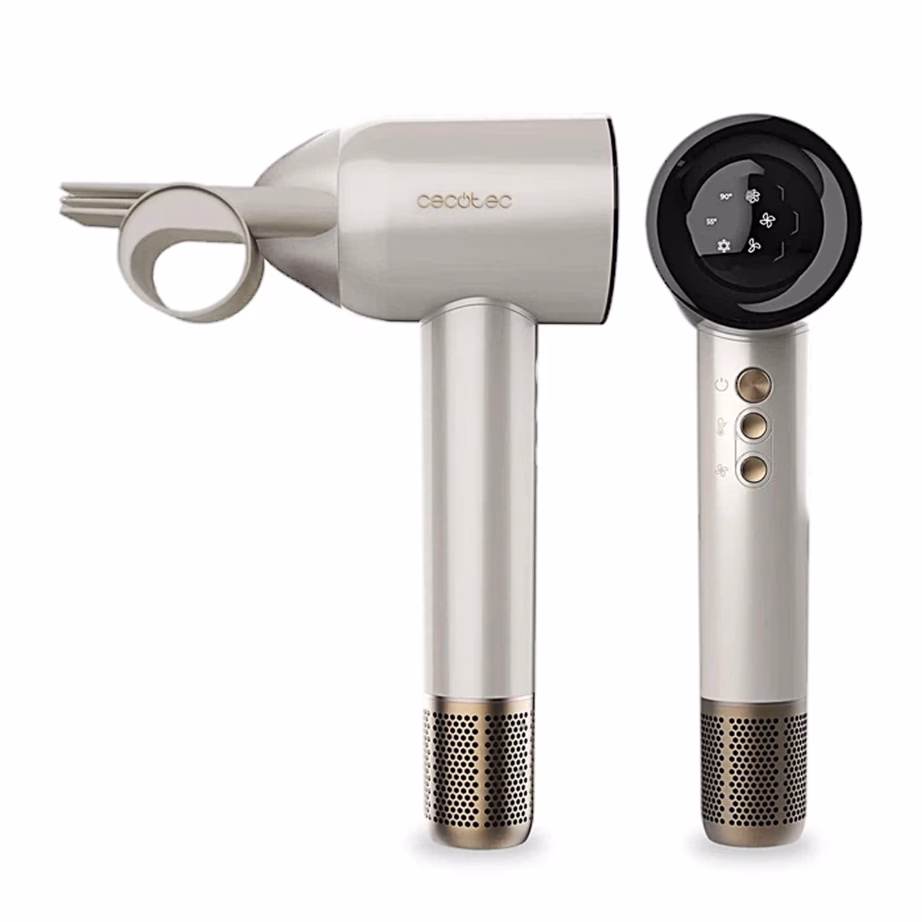Difuusoriga föön Cecotec DryGlam Waves, 1600 W, Champagne - 2
