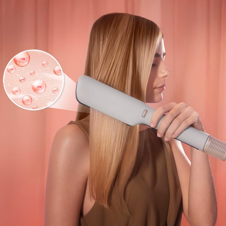 Õhuga juuksesirgendaja Cecotec Air Lisse Champagne, šampanjatooni - 3