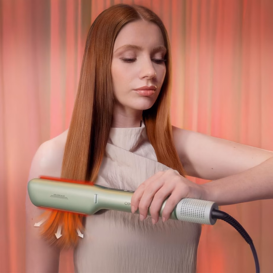 Õhuga juuksesirgendaja Cecotec Air Lisse Champagne, šampanjatooni - 5