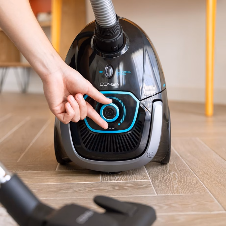 Tolmukotiga tolmuimeja Cecotec Conga Powerbag 2500 Plus, reguleeritav imemisvõimsus, 2,5 l, must - 6