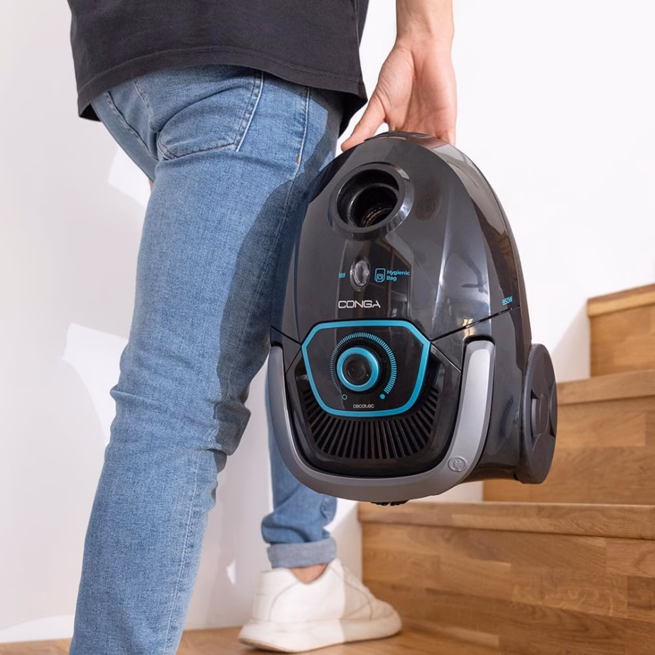 Tolmukotiga tolmuimeja Cecotec Conga Powerbag 2500 Plus, reguleeritav imemisvõimsus, 2,5 l, must - 9