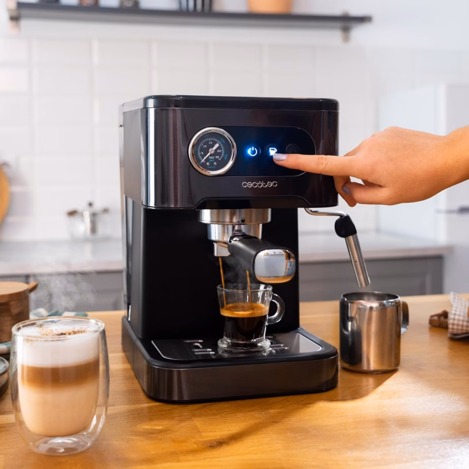 Poolautomaatne espressomasin Cecotec Power Espresso 20 Pro Latte, piimavahustajaga, 1,5 l, must - 3
