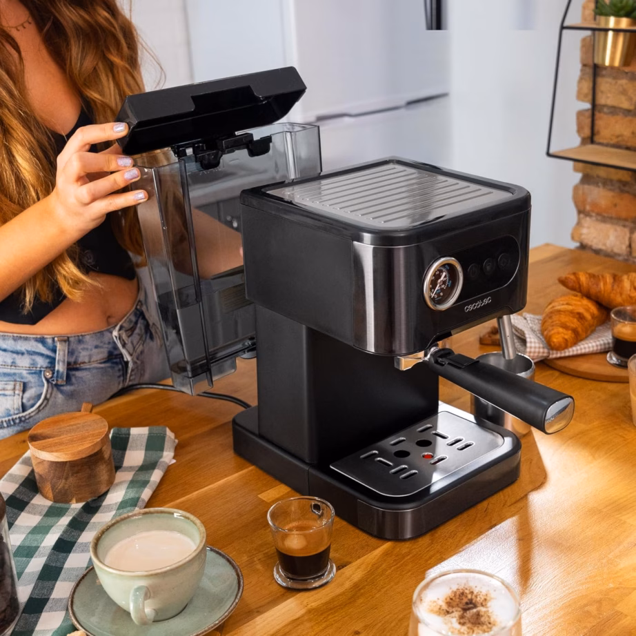 Poolautomaatne espressomasin Cecotec Power Espresso 20 Pro Latte, piimavahustajaga, 1,5 l, must - 7