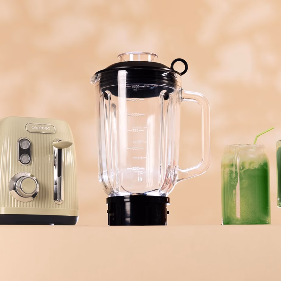 Blender Cecotec Power Black Titanium RetroGreen, 1,5 l, roheline - 2