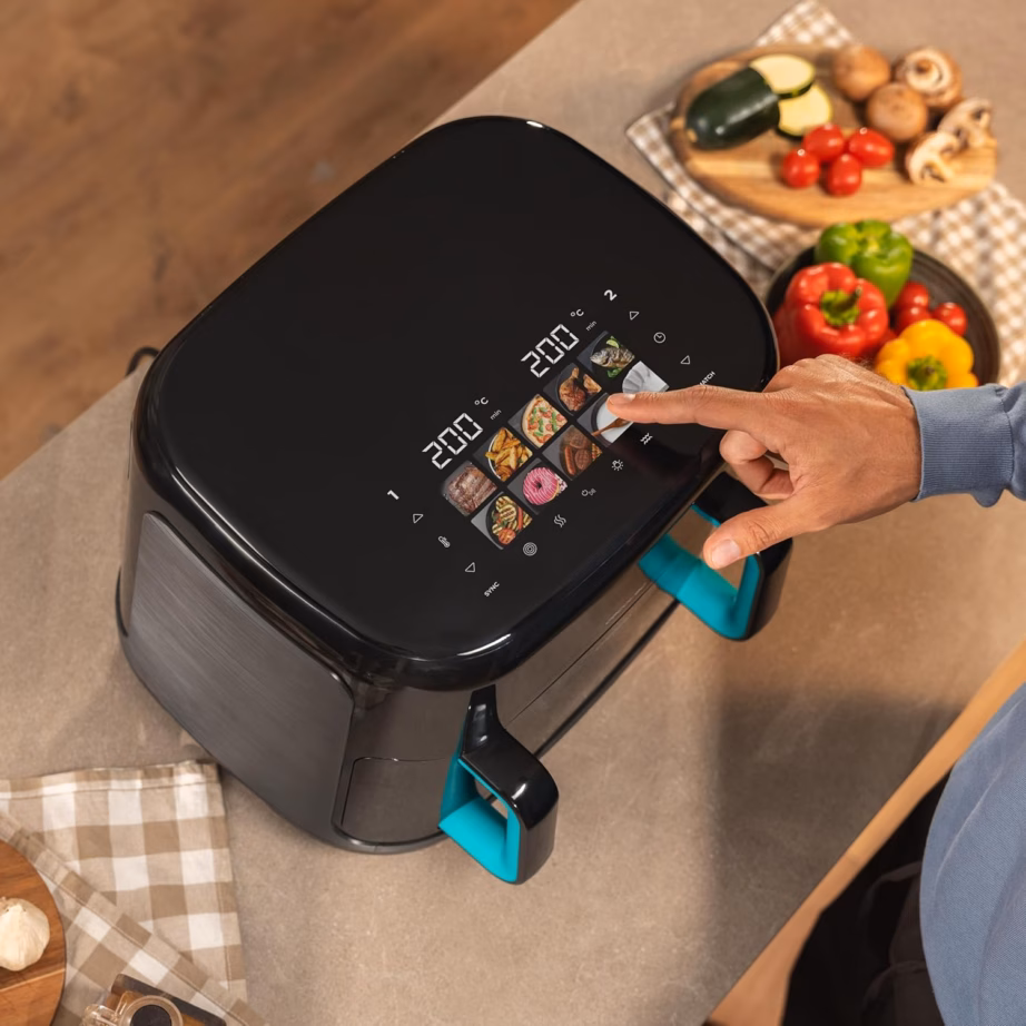 Kuumaõhufritüür Cecotec Cecofry ja Grill Smokin’Prime 11000, suitsutusfunktsiooniga, 11 l, 2800 W, must - 3