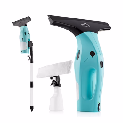 Akutoitel aknapesur ETA Finestro Max 5262 90000, pikendusvarrega, 28 cm, türkiissinine