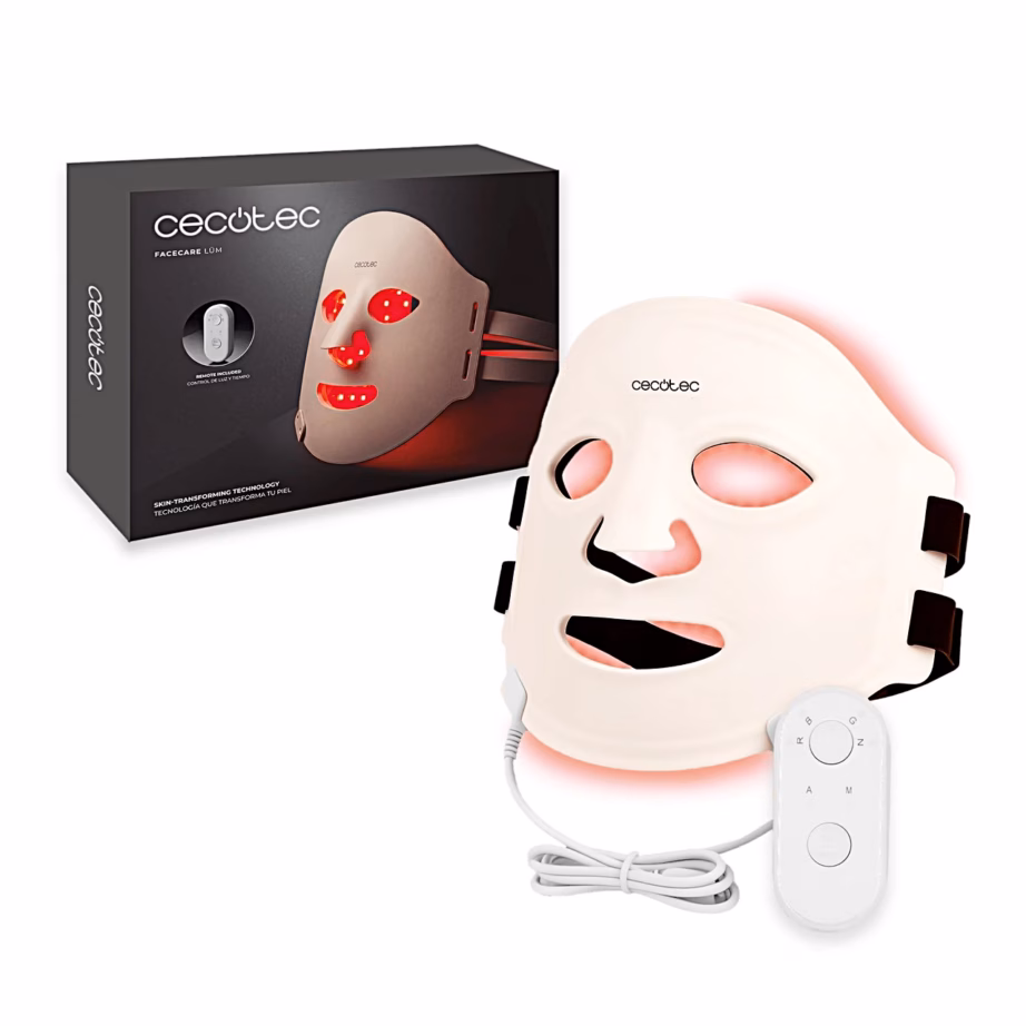 LED-näomask Cecotec FaceCare LÜM, 9 valgusprogrammi - 2