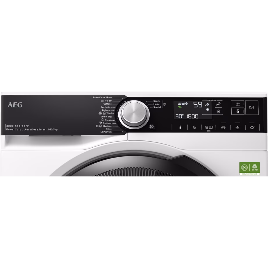 Eraldiseisev pesumasin AEG LFR83564QE, 10,5 kg, 1600 p/min, Wi‑Fi, energiaklass A - 2