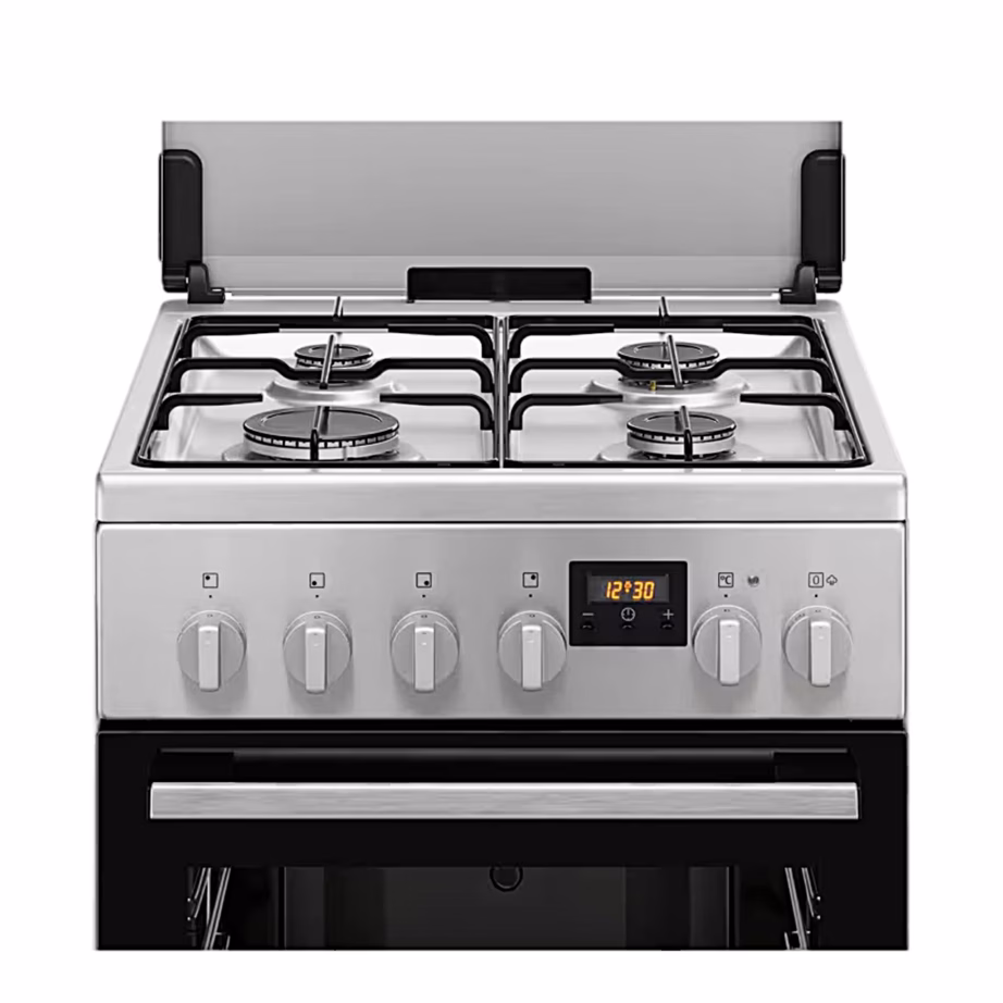 Eraldiseisev pliit Electrolux LKK560229X, gaasiplaat ja elektriahi, 50 cm, SteamBake - 2