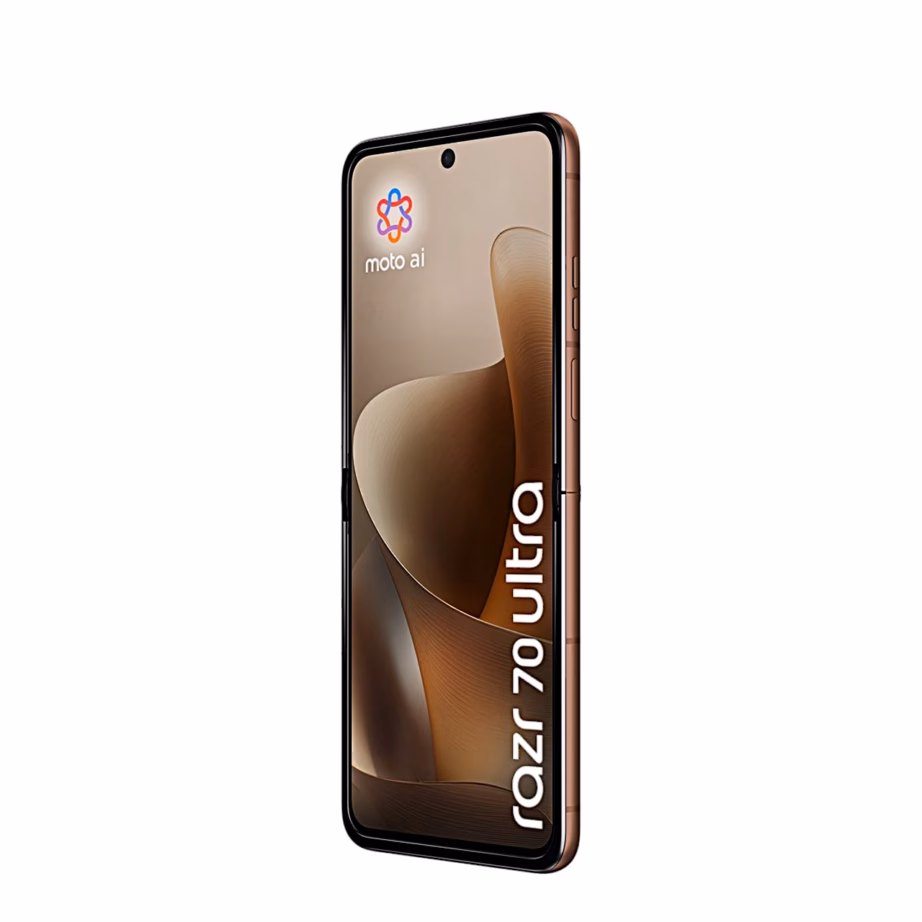 Puiduspooniga volditav nutitelefon Motorola razr 70 ultra, 16 GB RAM, 512 GB, PANTONE Cocoa - 7