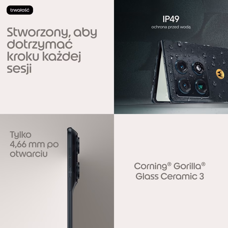 Volditav nutitelefon Motorola razr fold, 8,09″, 16 GB/512 GB, 5G, FIFA World Cup 26 Collection - 13