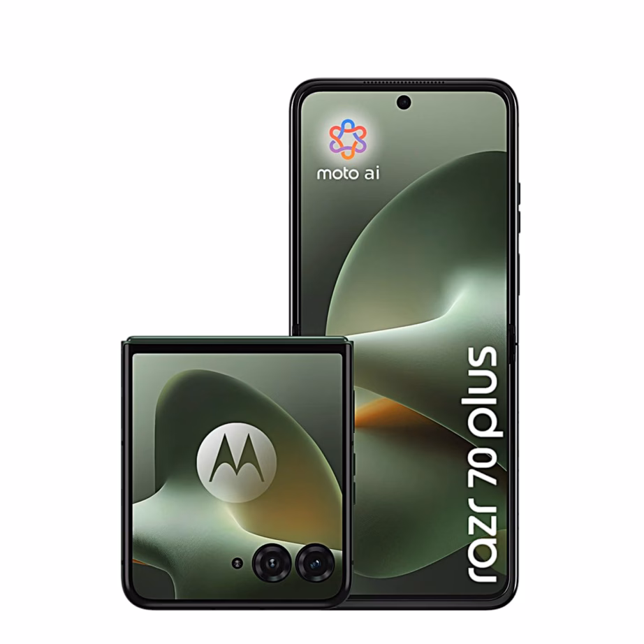 Volditav nutitelefon Motorola razr 70 plus, 6,9″, 12 GB RAM, 512 GB, roheline - 2
