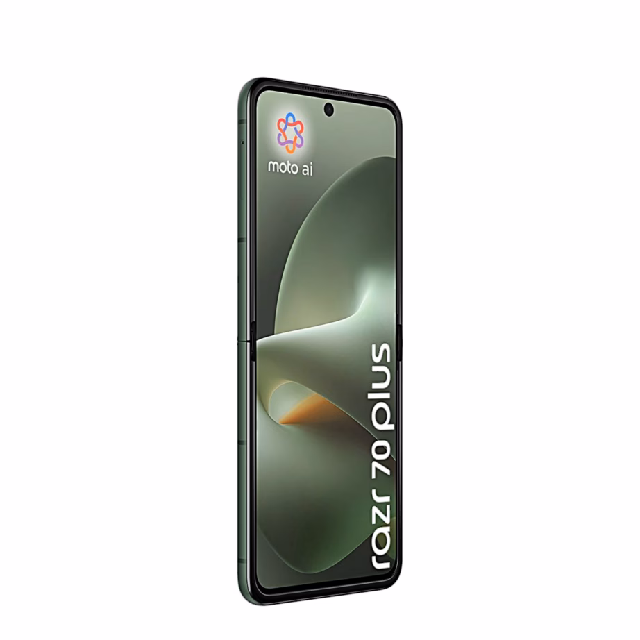 Volditav nutitelefon Motorola razr 70 plus, 6,9″, 12 GB RAM, 512 GB, roheline - 9