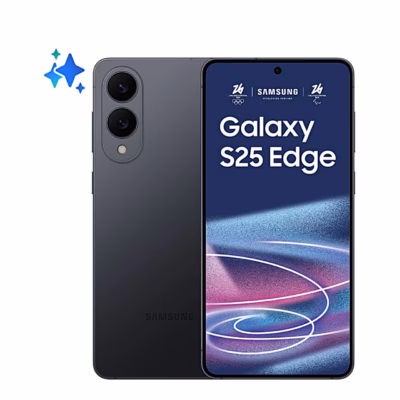 Nutitelefon Samsung Galaxy S25 Edge, 12 GB RAM, 256 GB, titaanmust