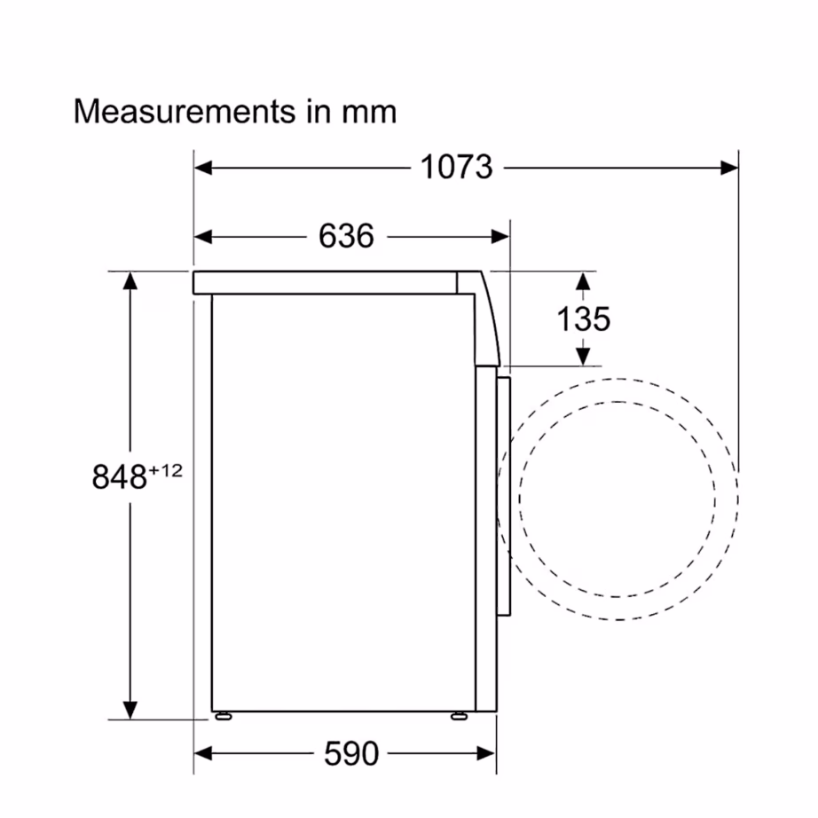 Eraldiseisev eestlaetav pesumasin BOSCH WGG244RFSN, 9 kg, 1400 p/min, A - 5