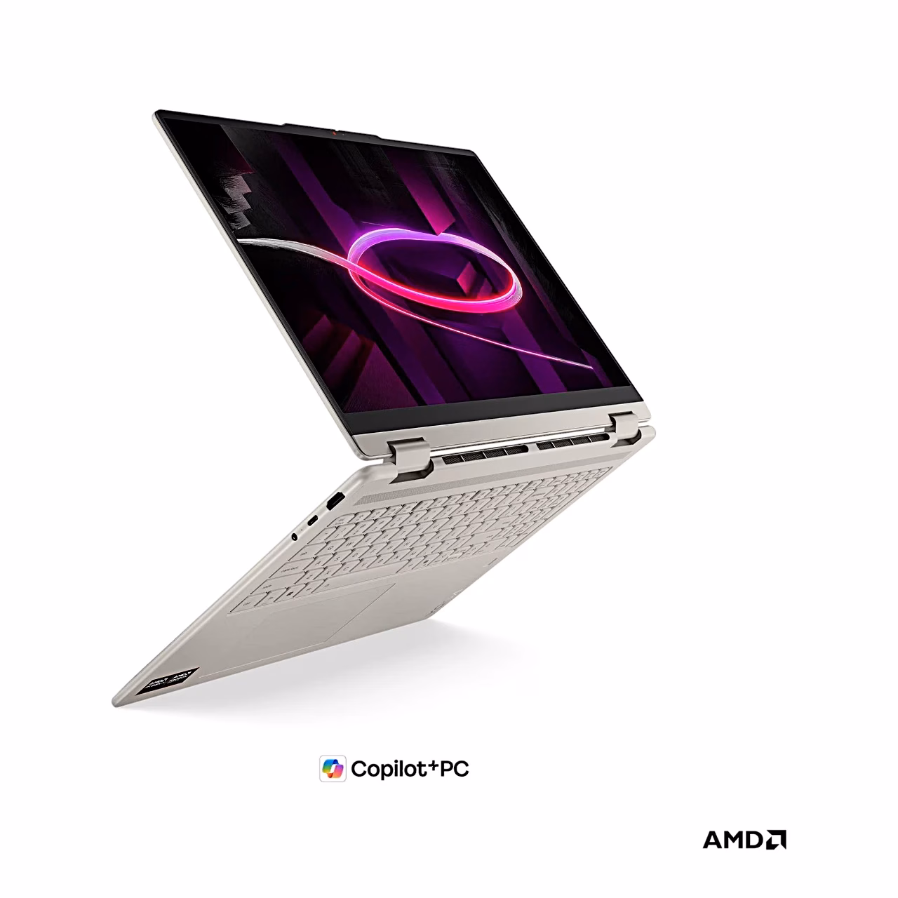 Telgiasendis sülearvuti Lenovo Yoga 7 2-in-1 16AGP11, nurgavaade