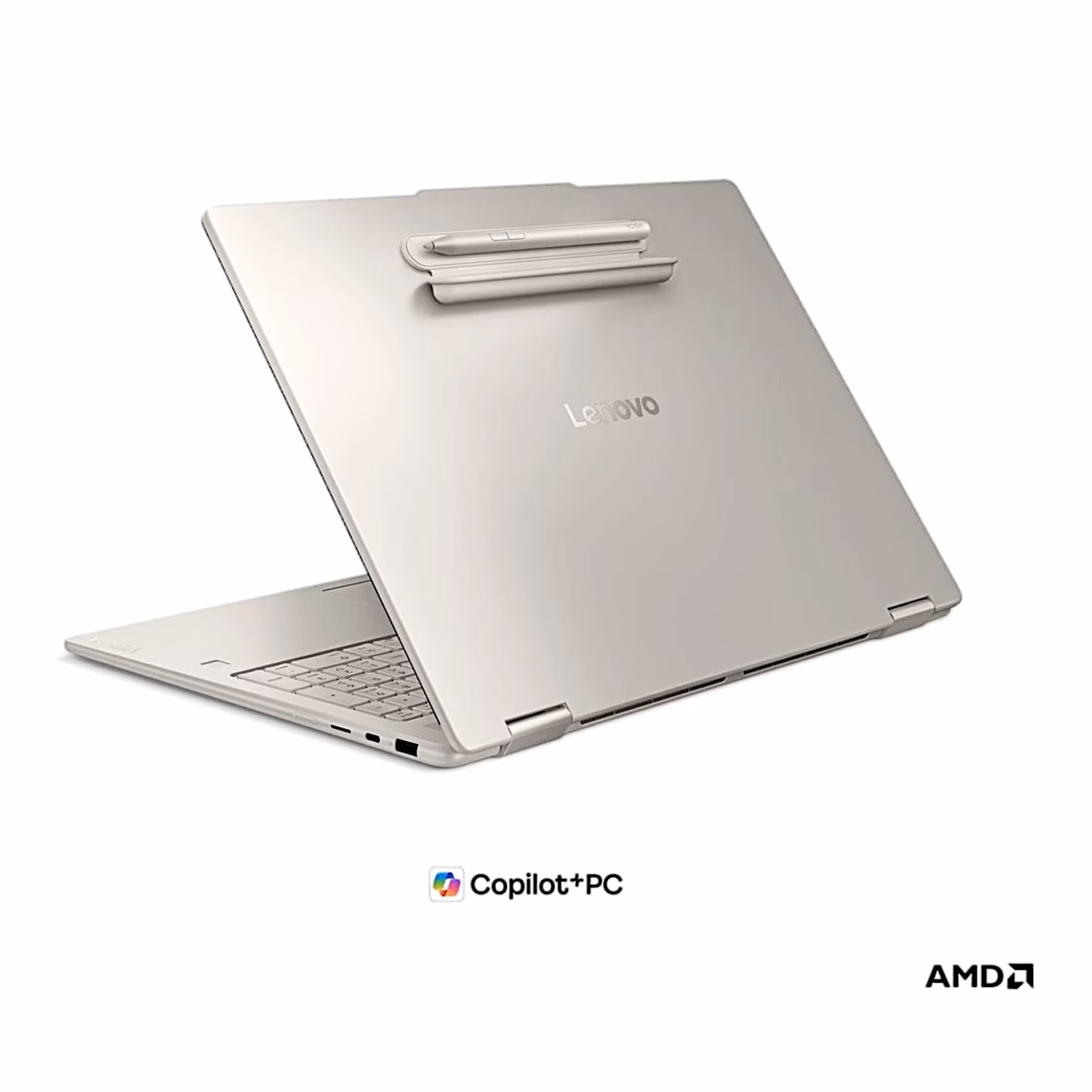 Sülearvuti Lenovo Yoga 7 2-in-1 16AGP11 kaas logoga, vaade kaane poolt