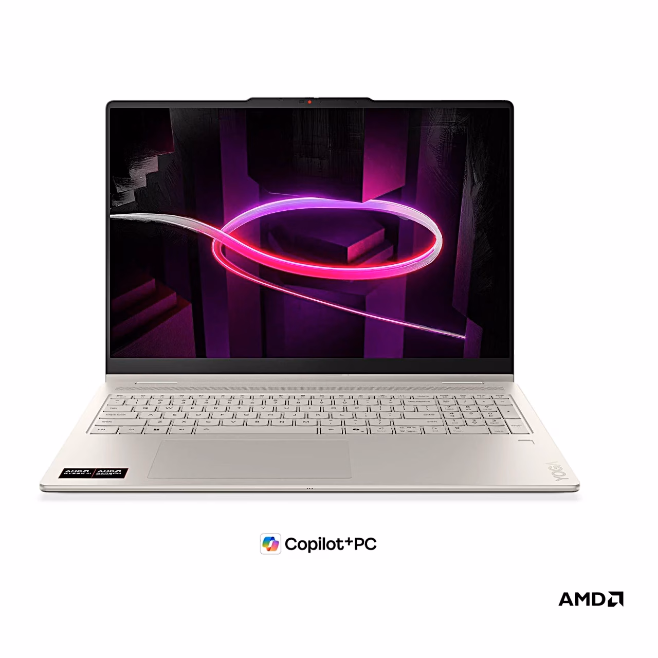 2-in-1 sülearvuti Lenovo Yoga 7 2-in-1 16AGP11 avatuna otse eest