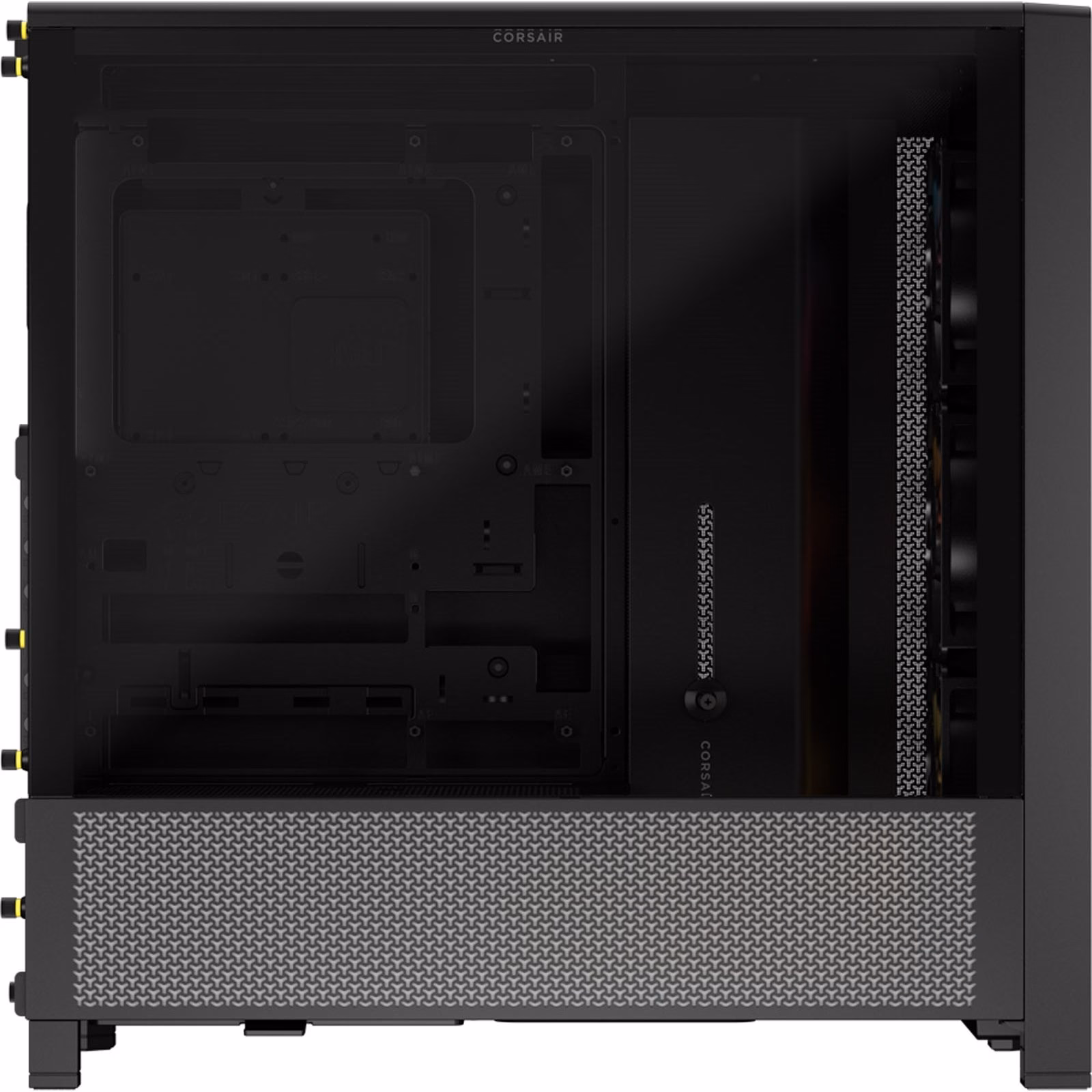 Corsair FRAME 4000D RS ARGB vasak külg karastatud klaasist paneeliga