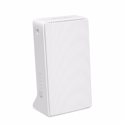 4G-ruuter Mercusys MB260-4G valges korpuses, eestvaade