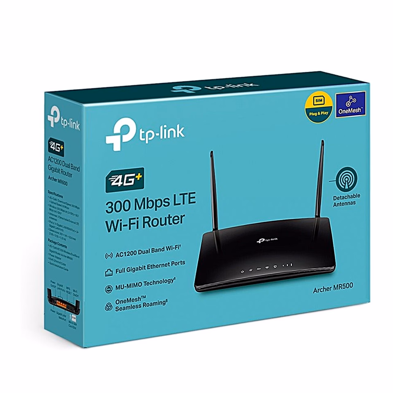 TP-Link Archer MR500 müügikarp 4G+ ja 300 Mbps LTE tähisega
