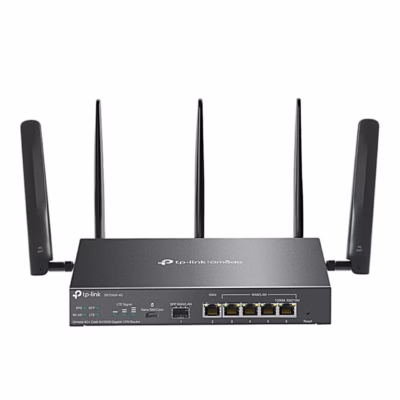 4G-ruuter TP-Link Omada ER706W-4G viie antenniga, eestvaade