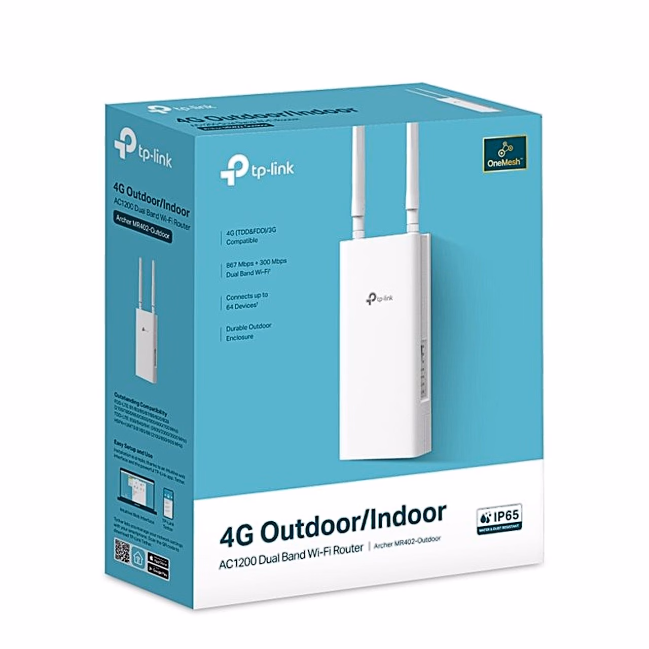 TP-Link Archer MR402-Outdoor müügikarp 4G Outdoor/Indoor ja IP65 tähisega