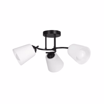 Activejet AJE-ALMA 3P 50 cm must metallist rippvalgusti 3xE27 ilma pirnideta siseruumidesse