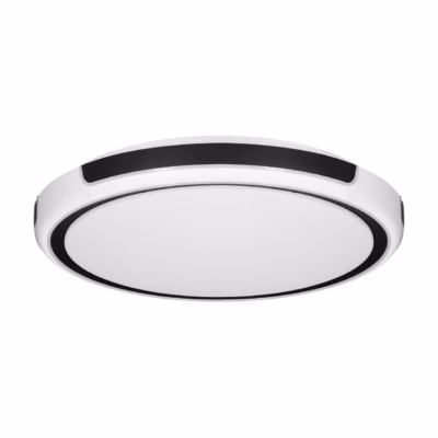 Activejet AJE-GIOVANNI 40W 51 cm must/valge ümmargune LED laevalgusti, 4000K, 5000 lm, IP20 siseruumidesse