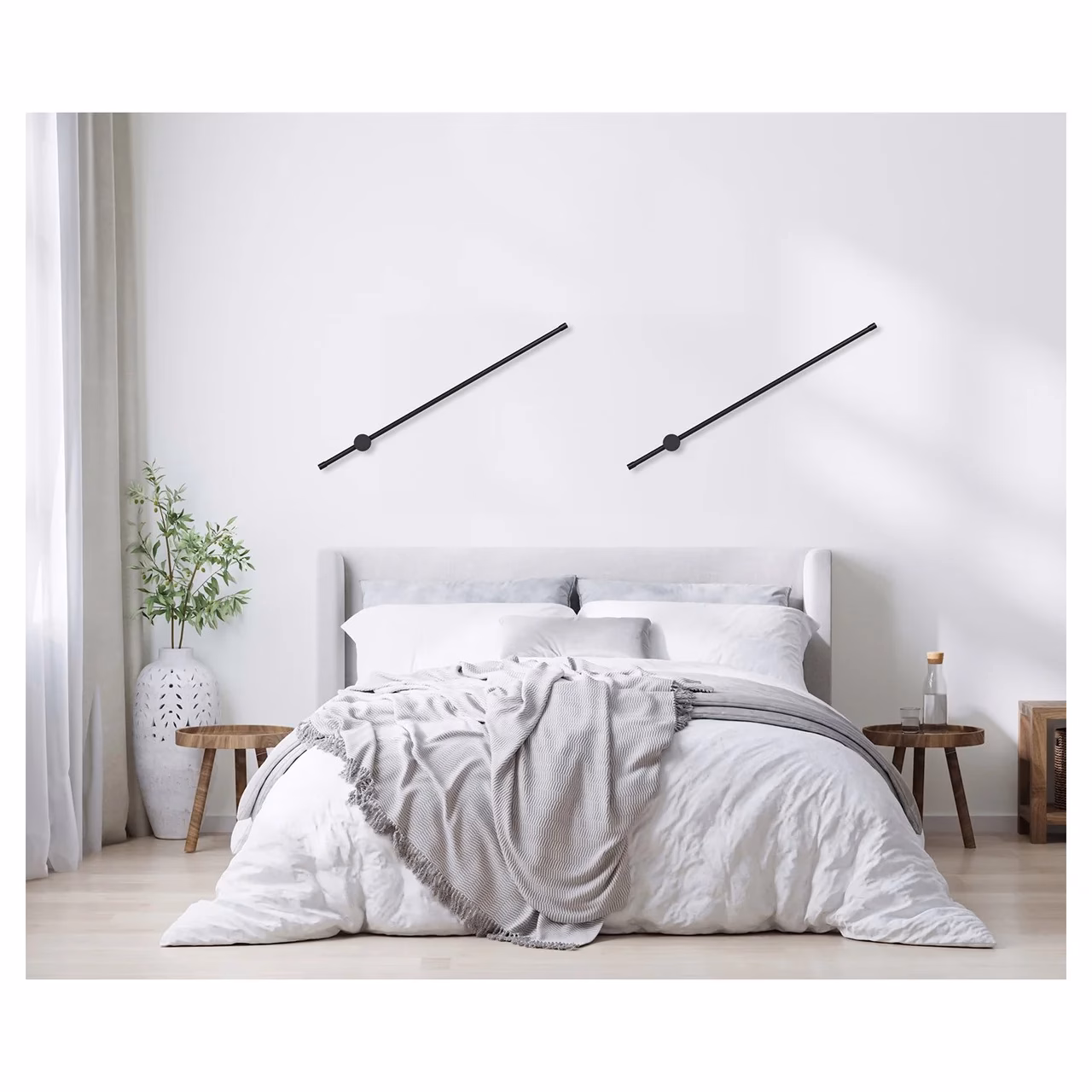 Activejet AJE-HILTON NW 900 mm must LED seinavalgusti siseruumidesse