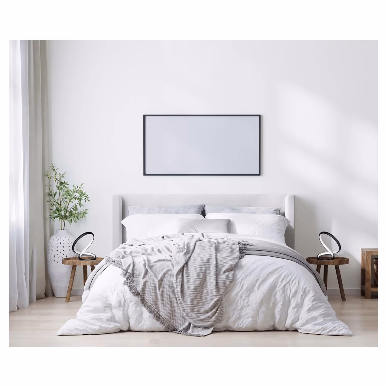 Activejet LARO AJE-LARO LS 23 cm must LED laualamp 13W, 1300 lm, 4000K, siseruumidesse