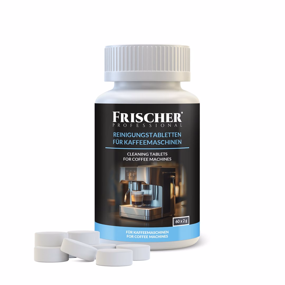 Kohvimasina puhastustabletid FRISCHER, 60 tk (2)