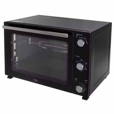 Miniahi Adler AD 6028, 60 l, 2000 W, pöördvardaga, must