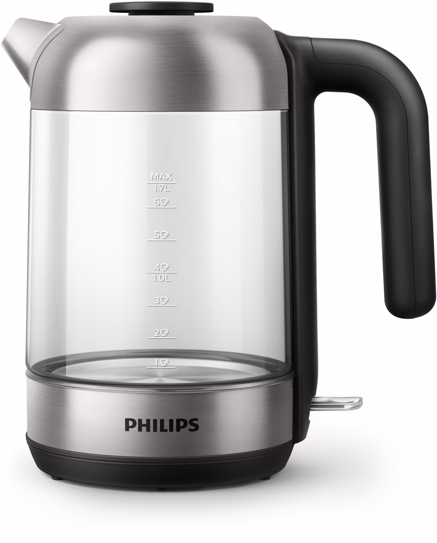 Klaasist veekeetja Philips Series 5000 HD9339/80, 1,7 l, must ja hõbe