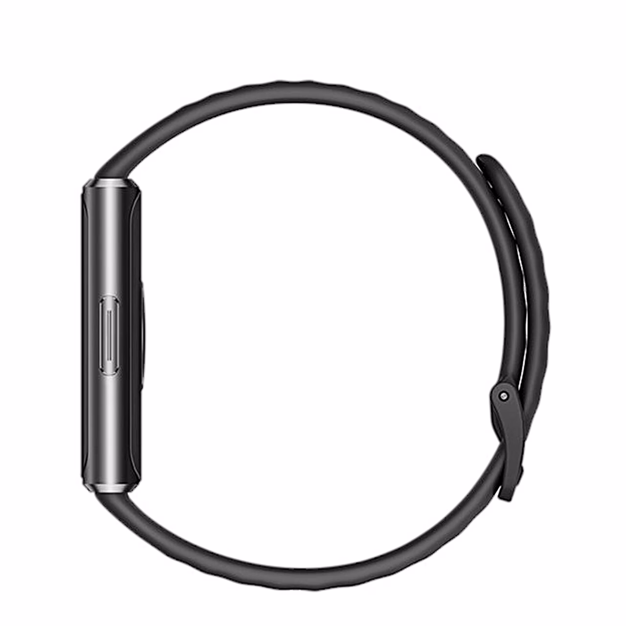 HUAWEI Band 11 Pro külgvaates, õhuke korpus ja suletud rihm