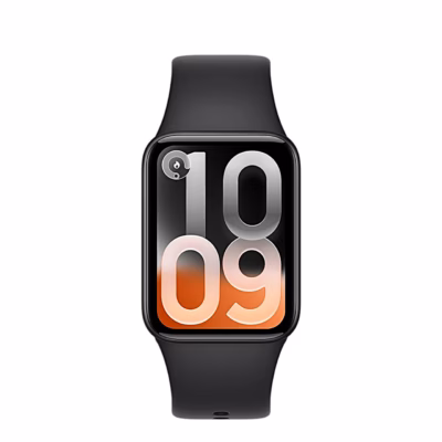 Xiaomi Smart Band 10 Pro must rihm ja ristkülikukujuline ekraan