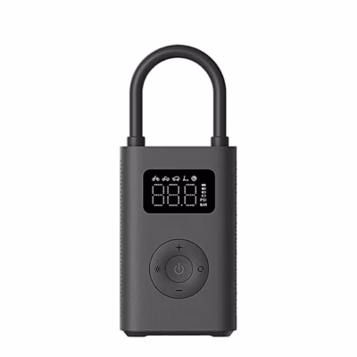 Must Xiaomi MJCQB06QW rehvipump ekraani ja juhtnuppudega eestvaates