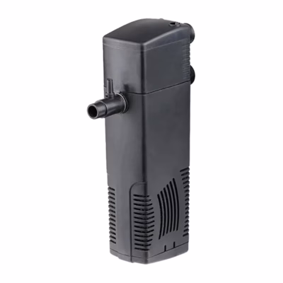 Akvaariumi sisefilter SUNSUN JP-033F väljavooluavaga, külgvaade
