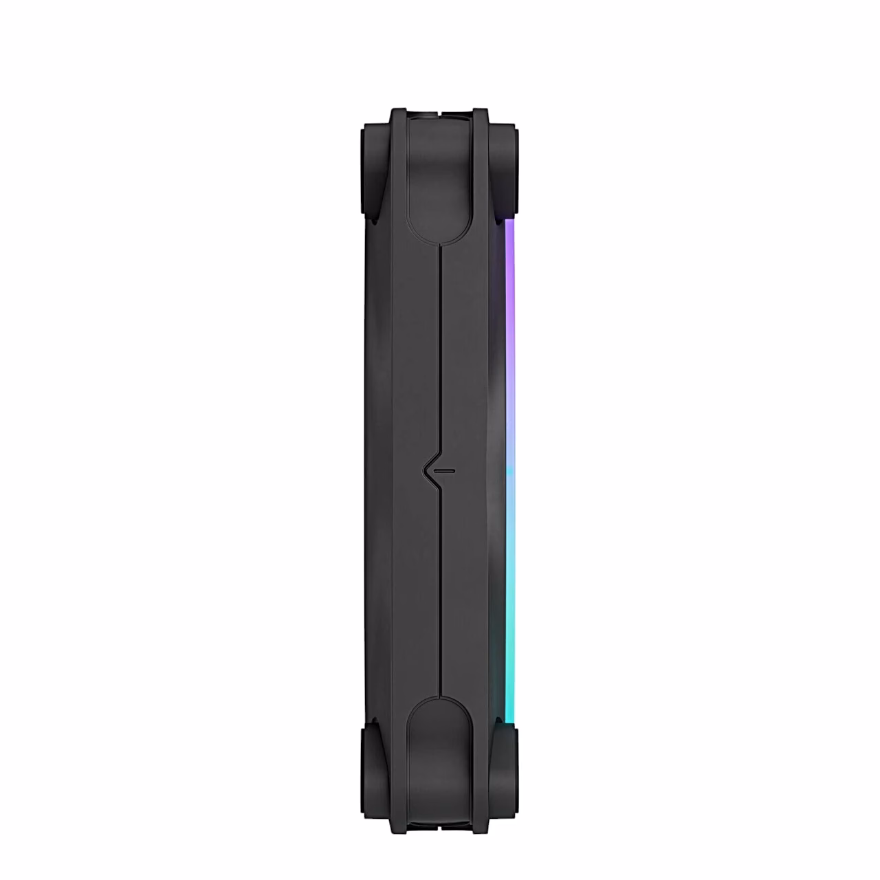 Fractal Design Momentum 12 RGB raami serv külgvaates valgusribaga