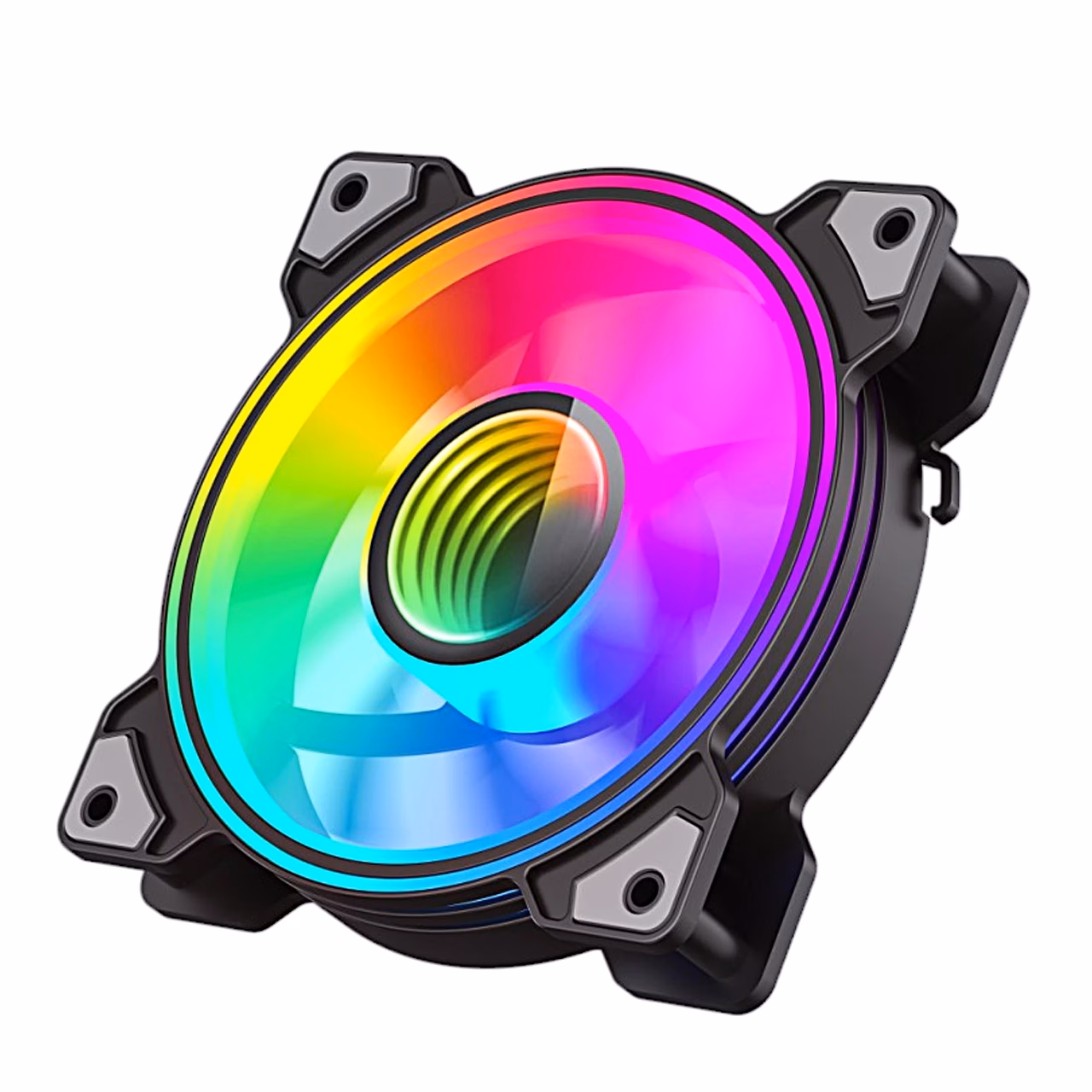 GameMax Dual Ring Infinity altpoolt viltu, kollane ja roosa valgus
