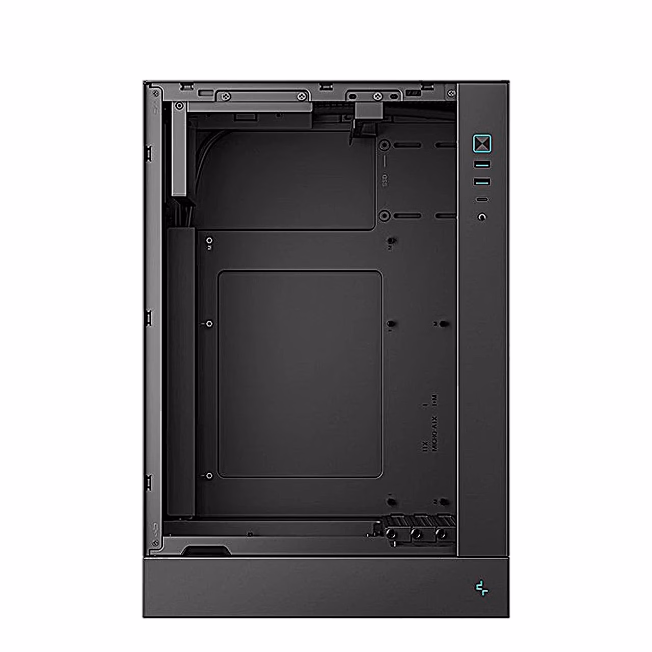 Arvutikorpus DeepCool CH170 PLUS, micro-ATX, must