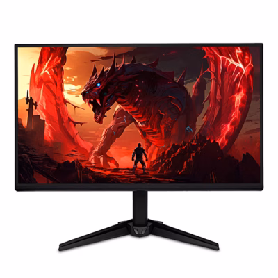 Arvutimonitor Acer Nitro QG241Y P6 eestvaates, kolmejalgne alus