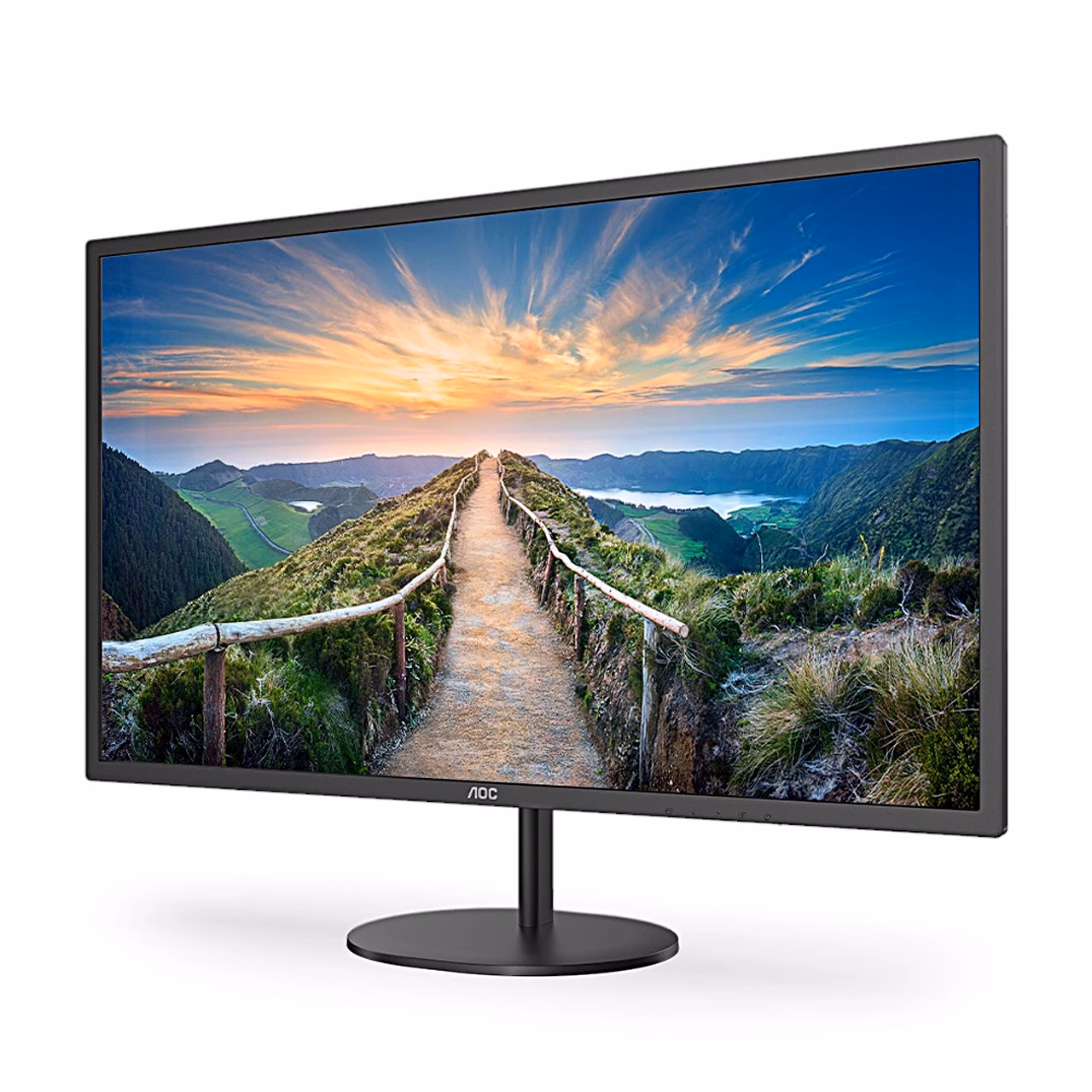 AOC Q32V4 monitor vasakult nurga alt vaadatuna