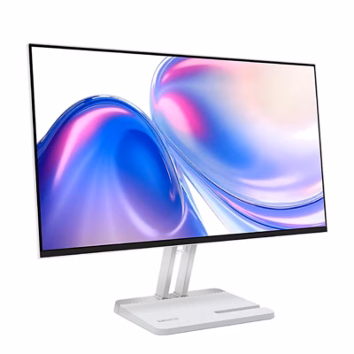 Hall arvutimonitor Lenovo L24-46 alusel, vaade vasakult eest