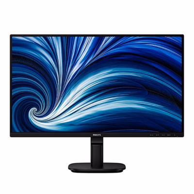 Arvutimonitor Philips 24B2N2200 eestvaates, must raam ja ümar alus