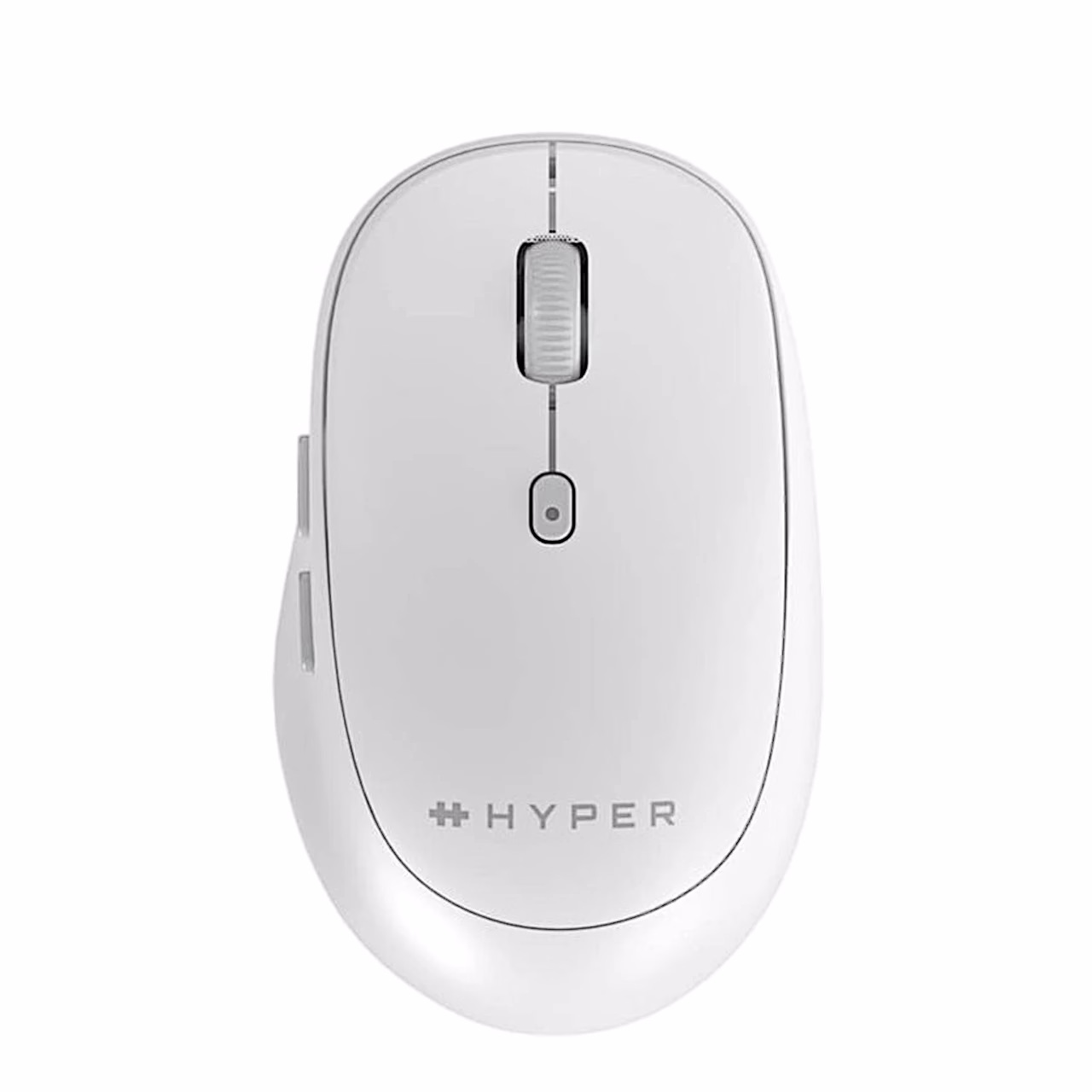 Bluetooth-hiir Hyper HS2100GL valges värvis otse pealt