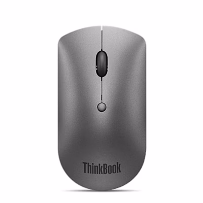 Bluetooth-hiir Lenovo ThinkBook 4Y50X88824 ülalt, hall korpus ja ratas