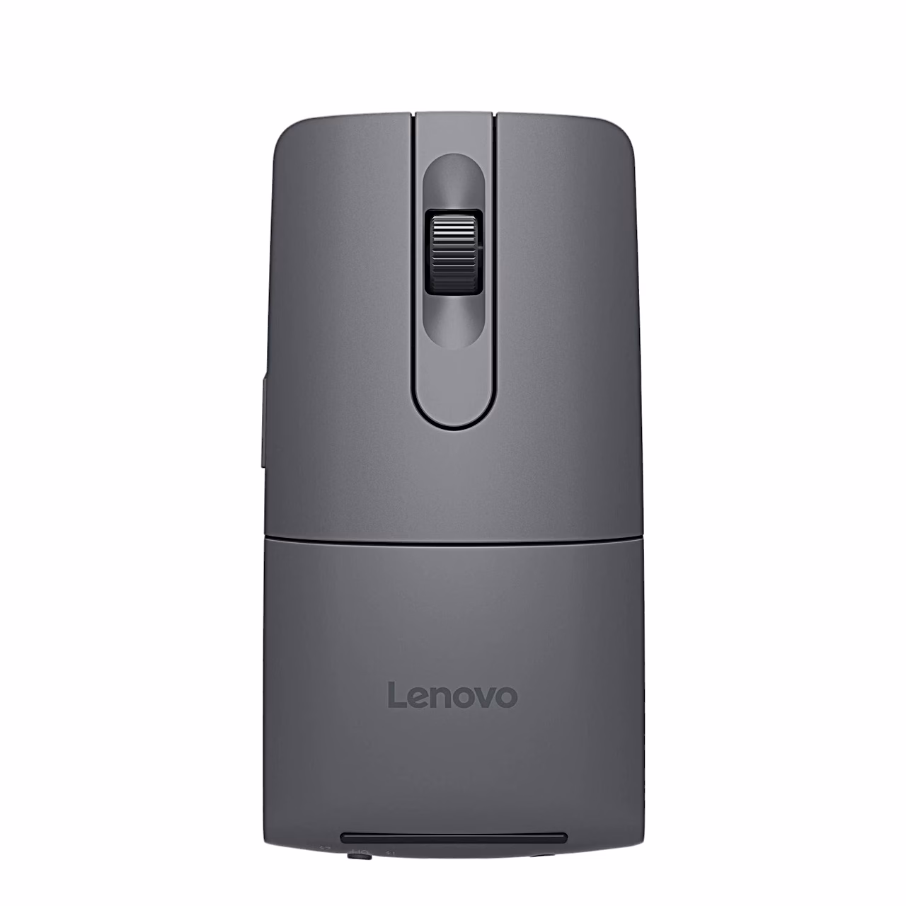 Hall Bluetooth-hiir Lenovo ThinkPad Presenter Mouse ülaltvaates kerimisrattaga