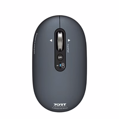 Hall Bluetooth-hiir PORT Connect PURE MAC otse pealt, kerimisratas ja DPI-nupp